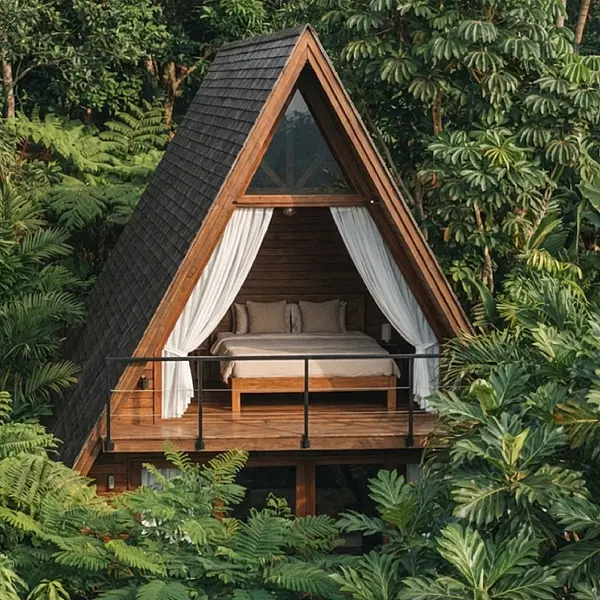 Outdoor Stone Shower