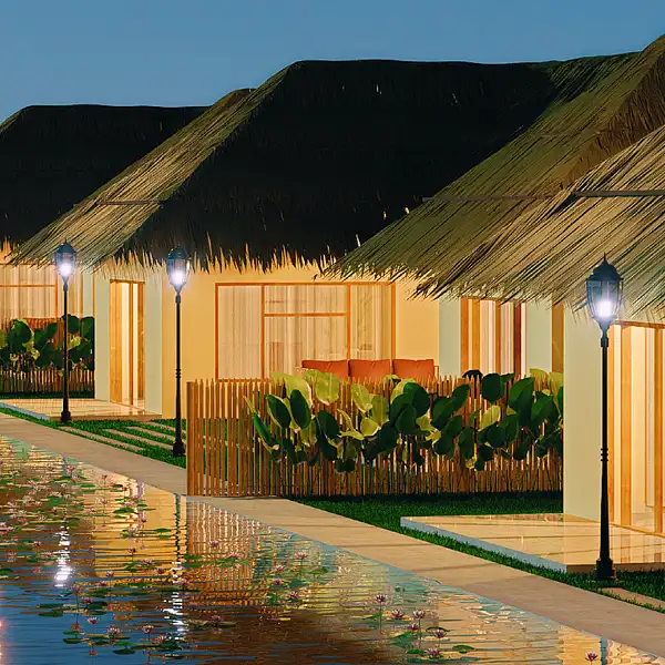 Water Edge Villa Interior
